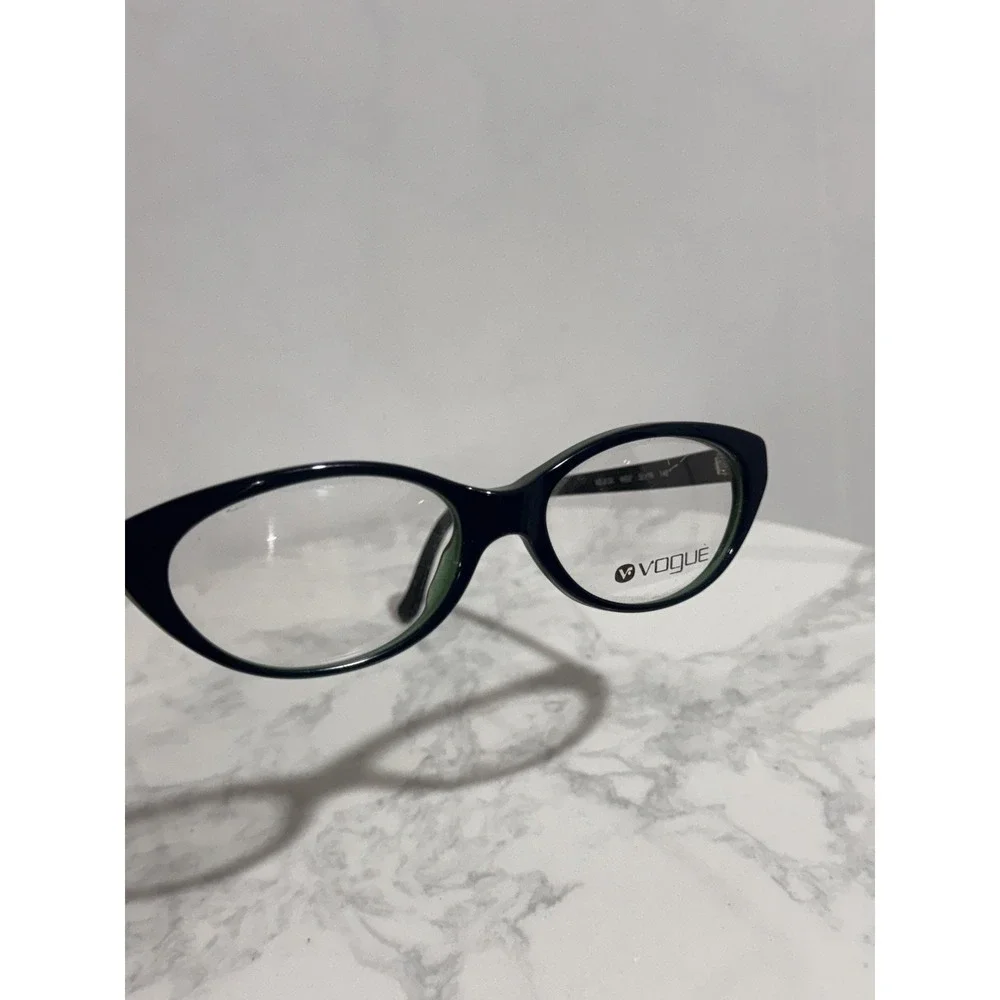 Vogue VO 2130 Eyeglass Frames 52-16-140 Dark Green Cat Eye Style